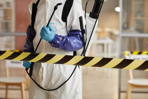 Professional Biohazard technician working in Cotuit, MA